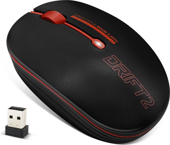 Image du produit Advance Souris Sans Fil Drift 2 (Rouge) (Sans fil)
