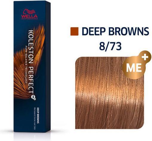 Image du produit Wella Koleston Deep Browns (8/73 Blond blond clair brun-or)