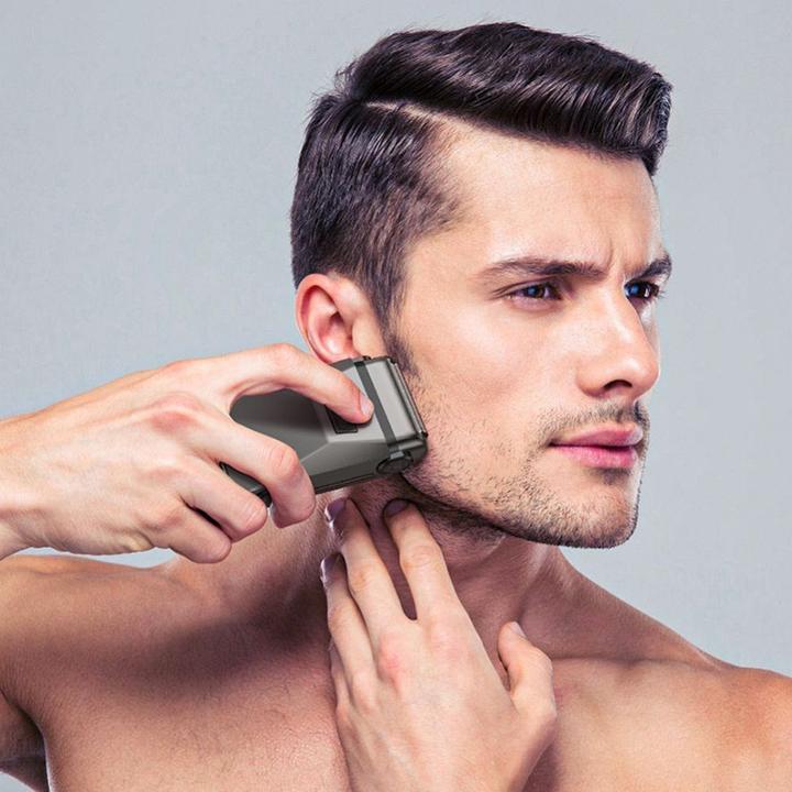Actual product image Hoco Other zinc alloy double razor shaver IPX7 HP31 metal gray