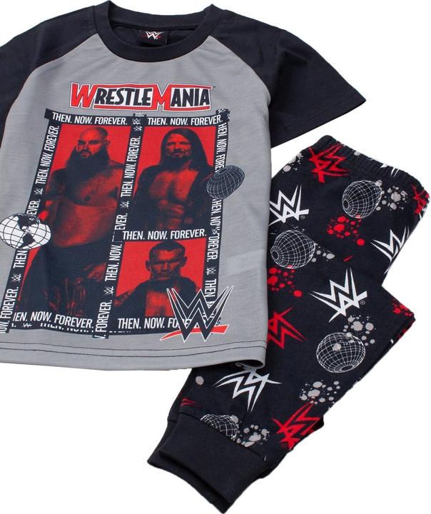 Produktbild WWE Schlafanzug mit langer Hose Jungen (128)