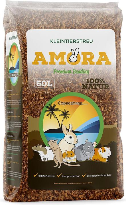 Copacabana Amora litière hygiènique, 50L, env. 10kg (10 kg, Lettiera)
