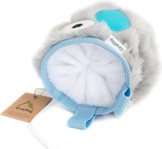 Actual product image Crafty Climbing Owl Owl Chalk Bag