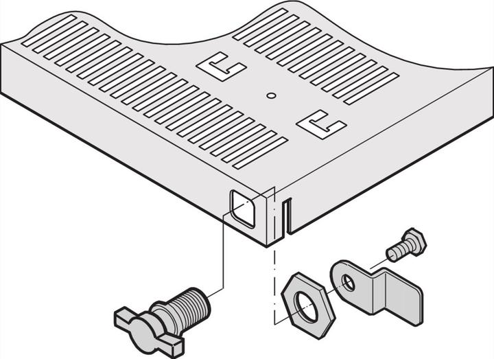 Actual product image Schroff Toggle lock - KNEBEL SCHLOSS F. FACHBODEN