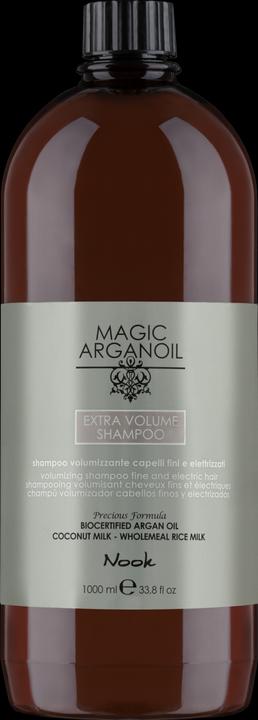 Produktbild Nook Extra Volumen Shampoo - feines und elektrisches Haar 1000ml (1000 ml, Flüssiges Shampoo)