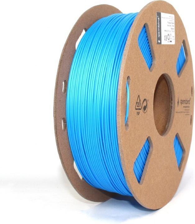 Produktbild Gembird 3DP-PLA1.75-02-B 3D-Druckmaterial Polyacticsäure (PLA) Blau 600 g (PLA, 1.75 mm, 1000 g, Blau)