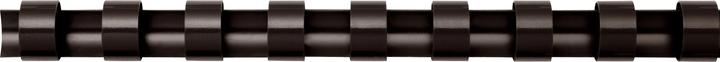 Fellowes Binderücken 32mm, 21 Ringe, schwarz, 50 Stk.