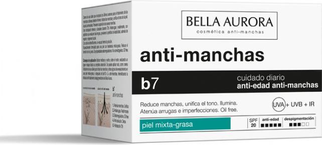 Actual product image Bella Aurora B7 antimanchas regenerante aclarante mixta/grasa SPF15 50 ml (50 ml, Day cream, SPF 15)