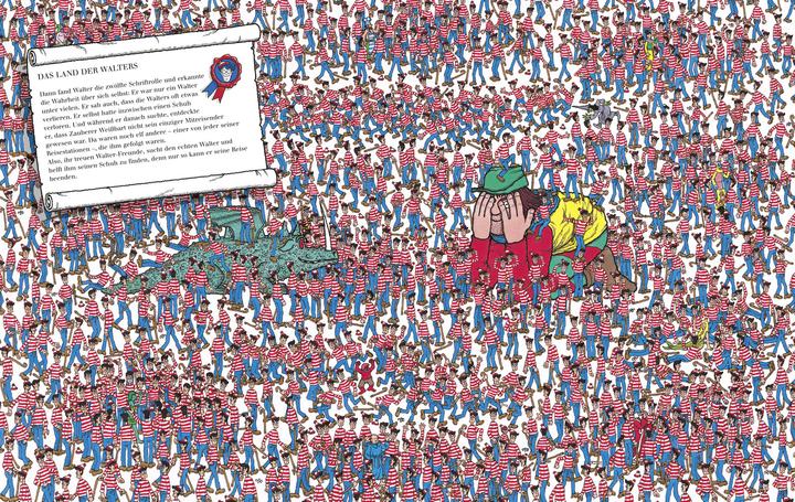 Actual product image Wo ist Walter? (German, Martin Handford, 2011)