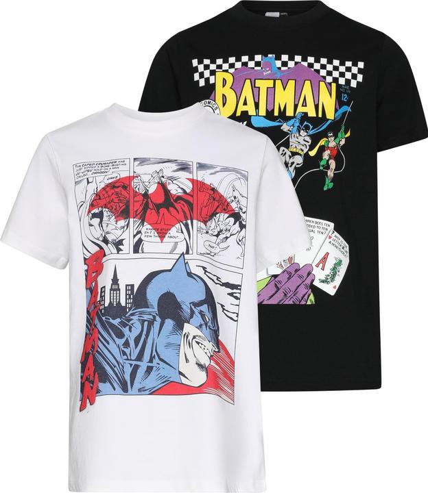 Mister Tee MisterTee T-Shirt 2 Pack - kurzarm - Batman - 184599 (146)