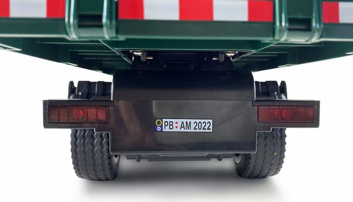 Immagine prodotto Amewi Autocarro Gru Patente Mercedes-Benz Arocs Con Cassone Ribaltabile Rtr Verde (RTR pronto all'uso)
