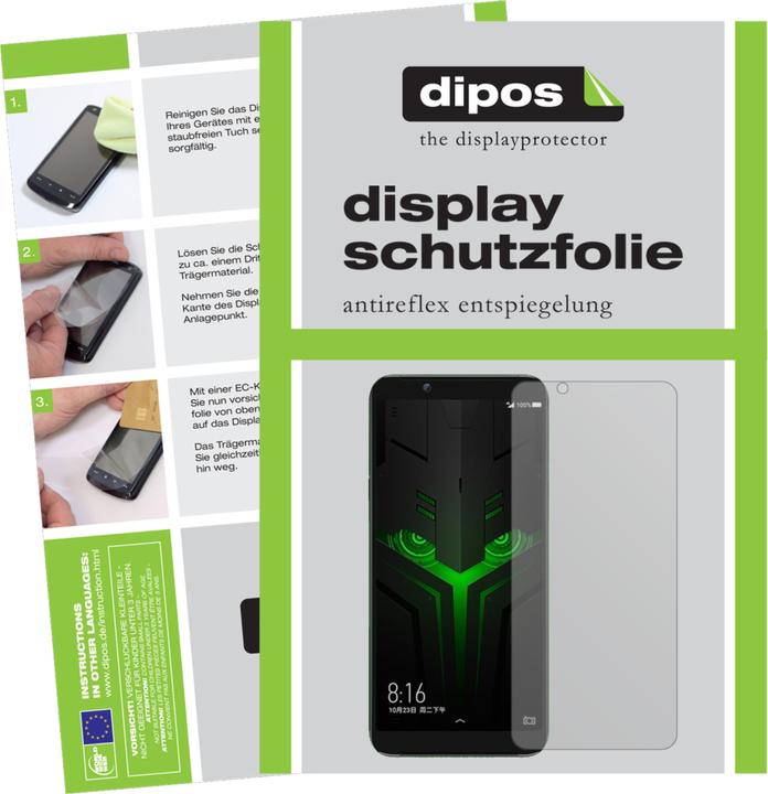 Produktbild Dipos Displayschutzfolie Antireflex (6 Stück, Xiaomi Black Shark Helo)