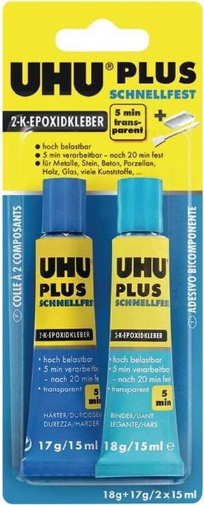 Actual product image UHU 2-component epoxy resin adhesive (15.50 g, 14 ml)