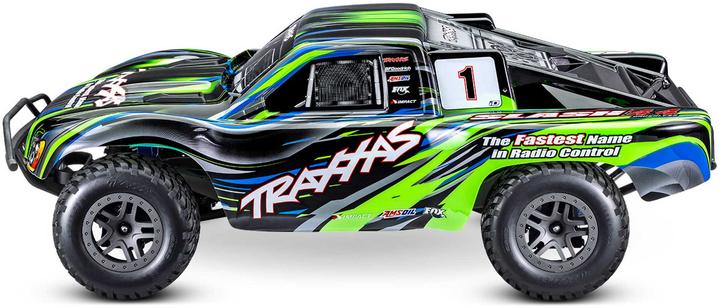 Actual product image Traxxas SLASH 4X4 BL2S GREEN 1/10 SHORT-COURSE RTR WITHOUT BATTERY/CHARGER (RTR Ready-to-Run)
