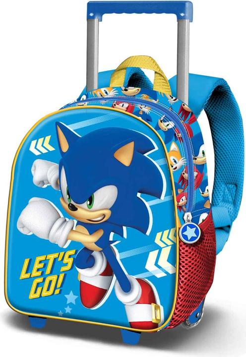 Karactermania Small 3D Backpack with Wheels Go