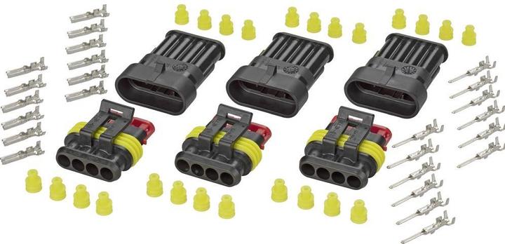 Actual product image TE Connectivity AMP-SUPERSEAL connector set