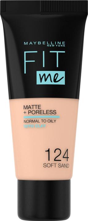 Image du produit Maybelline New York Ajustez-moi! Mat et transparent (124 Sable doux)