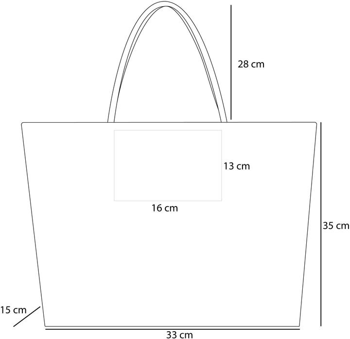Actual product image Normani Summer shoulder bag, beach bag (17 l)