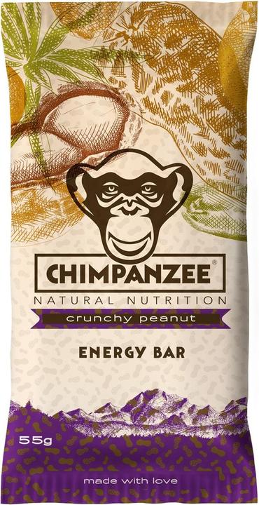 Chimpanzee Energy Bar Crunchy Peanut (1 pcs., 55 g)