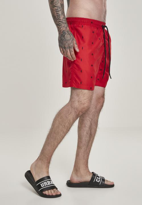 Immagine prodotto Urban Classics Pantaloncini da bagno con ricamo (M)