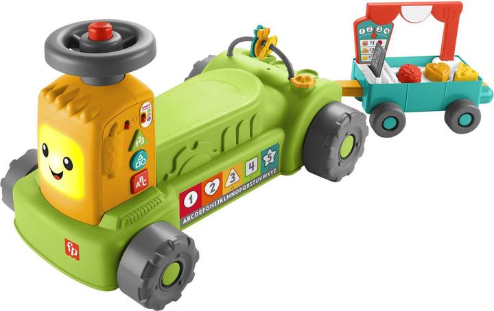 Produktbild Fisher-Price Lernspass 4-in-1 Markt-Traktor (D,E, F)