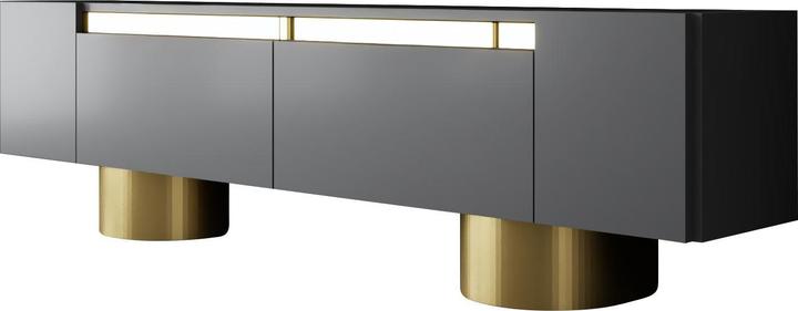 Image du produit Skye Decor Bohem Gold TV Stand (180 x 50 x 30 cm)