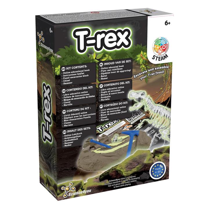 Produktbild Science4you Leuchtender T-Rex - Ausgrabungs-Kit
