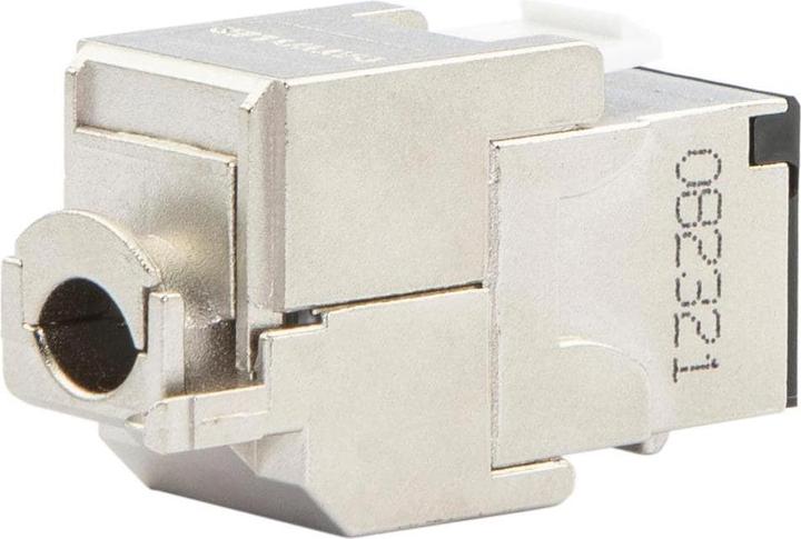 Produktbild Dätwyler IT Infra Keystone-Modul KS-T Plus 1/8 tool-less Cat.6A (IEC) 1 (Keystone Modul)