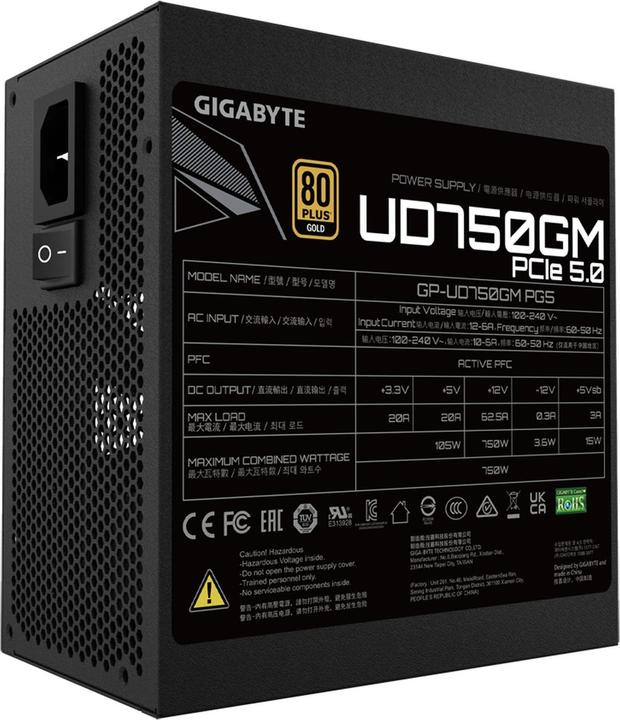 Produktbild Gigabyte UD750GM PG5 (750 W)