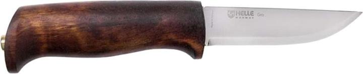 Immagine prodotto Helle Coltello da cintura GRO, acciaio Sandvik 12C27, inossidabile, manico in legno di betulla, fodero in (9.30 cm)