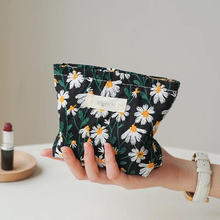 Only-Bags.Store Make-up-Tasche, klein, für Make-up, Lippenstift, Kopfhörer, Aufbewahrungstasche, tragbare