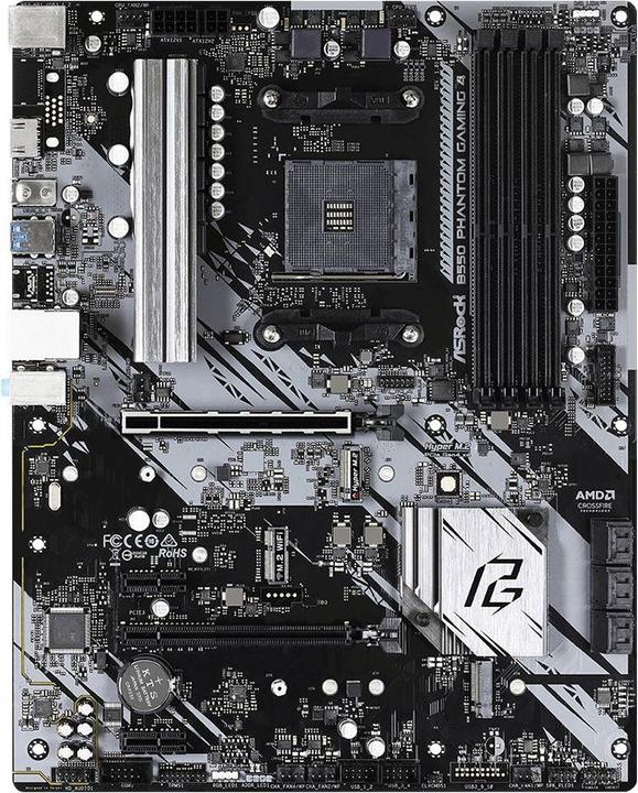Produktbild AsRock B550 Phantom Gaming 4 (AM4, AMD B550, ATX)