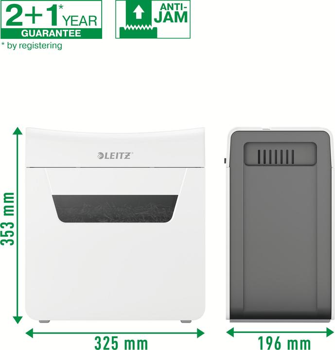 Produktbild Leitz IQ 6X PROTECT PREMIUM - Aktenvernichter (Partikelschnitt)