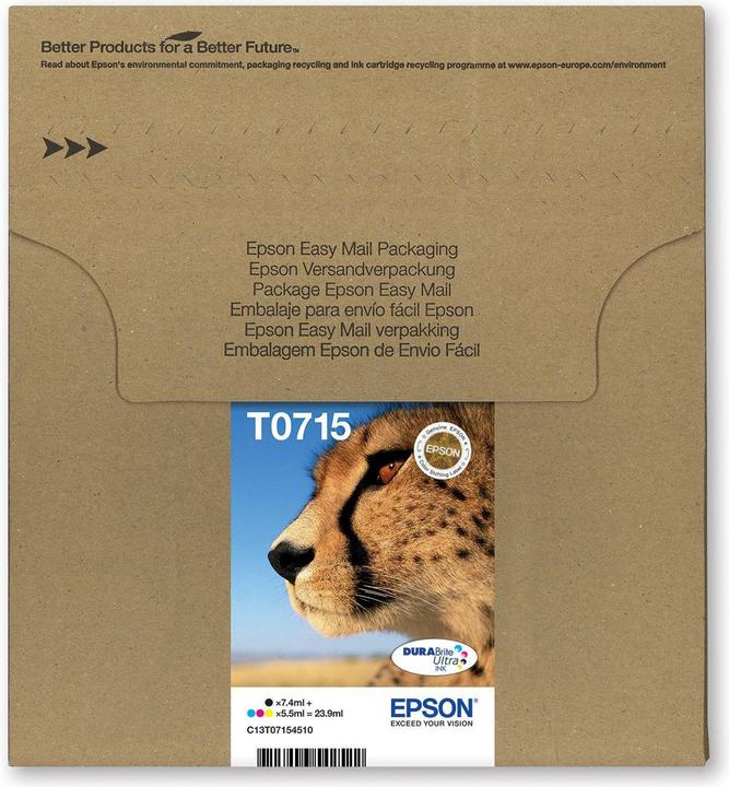 Image du produit Epson T071 EasyMail (M, C, Y, CF)