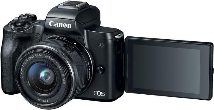 Produktbild Canon EOS M50 Kit - Import (15 - 45 mm, 24.10 Mpx, APS-C / DX)