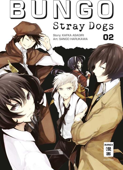 Produktbild Bungo Stray Dogs 02 (Deutsch, Kafka Asagiri, 2017)