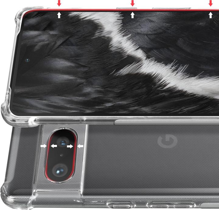 Actual product image Avizar Premium Protection Set: Cover + Foil Series (Google Pixel 7)