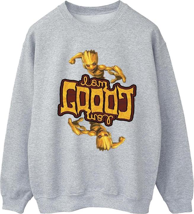 Produktbild Guardians Of The Galaxy Groot Inverted Grain Sweatshirt (L)
