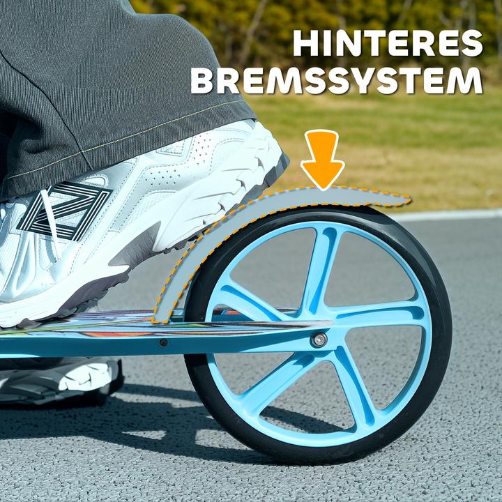 Actual product image Aiyaplay Kinderscooter Kunststoff, Metall Blau