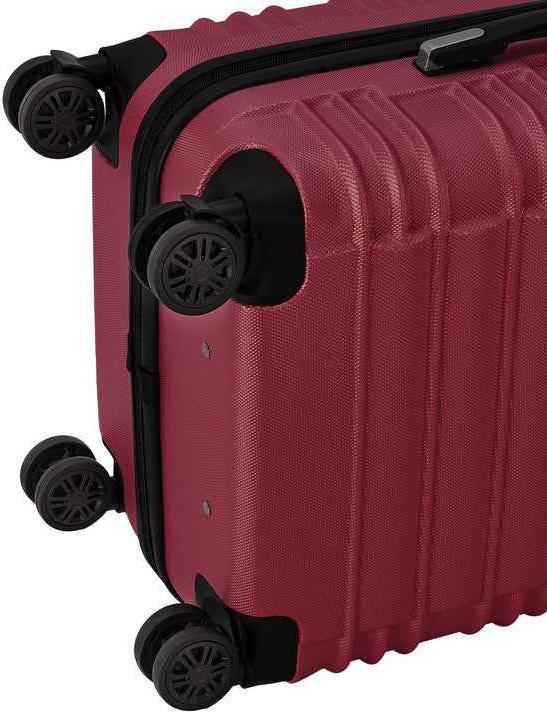 Actual product image Juskys 3-teiliges Hartschalenkoffer-Set mit 360° Rollen (120 l, M (50 - 90l), XL (from 140l))