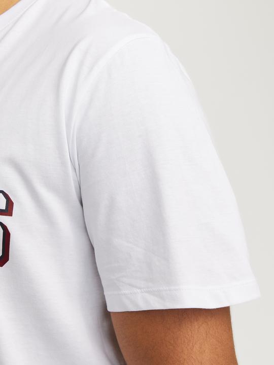 Image du produit Jack & Jones Jjelogo Tee Ss O-Neck 2 Col Aw24 S Pls (8XL)
