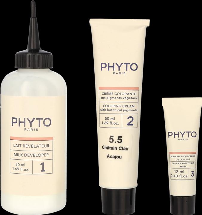 Immagine prodotto Phyto Colorazione permanente castano chiaro 5.5 (5.5, Marrone mogano chiaro)