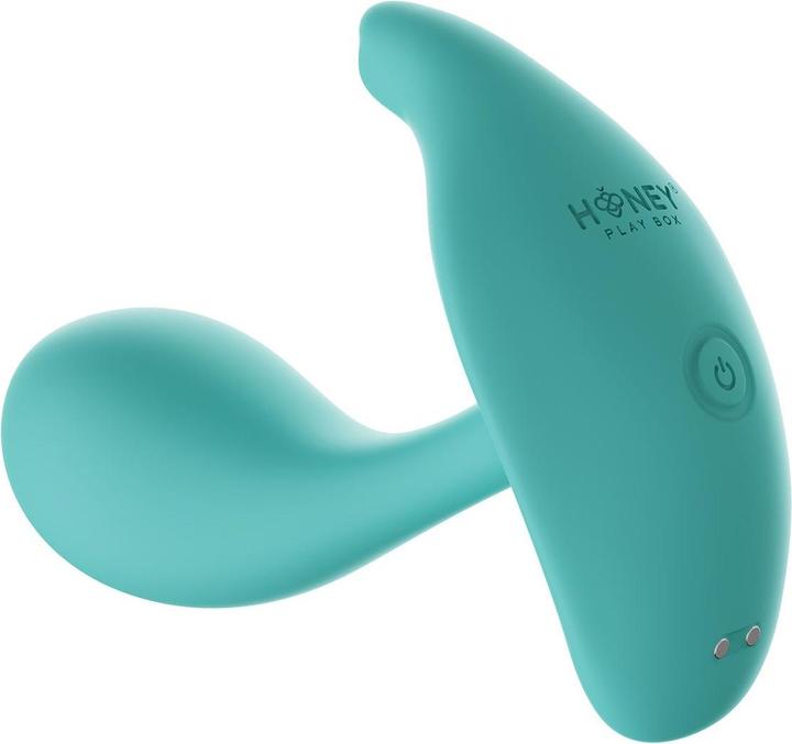 Actual product image Honey Play Box HoneyPlayBox - OLY 2 G-Spot Vibrator with App - Turquoise