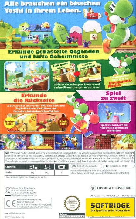 Actual product image Nintendo Yoshis Crafted World (Switch, DE)