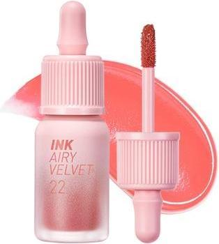 Image du produit Triton Ink Airy Velvet Lip Tint Lip liquide 0.14 fl oz 022 Center Peach (022 Centre Peach)