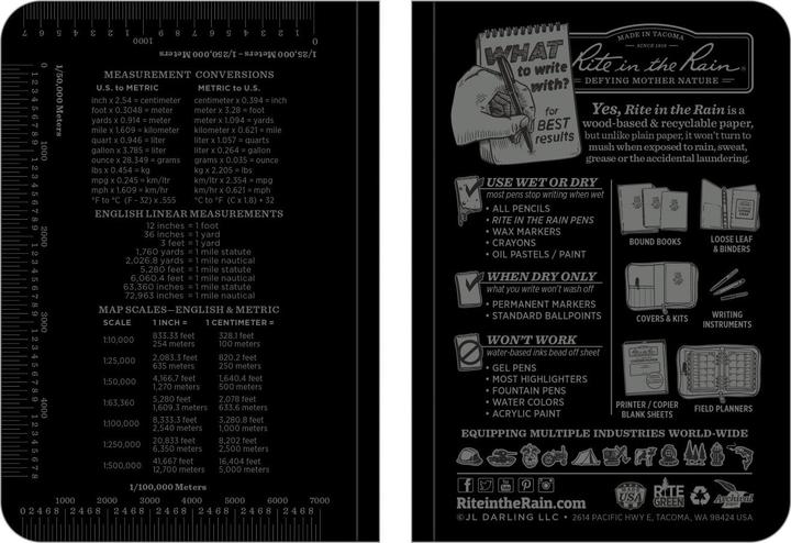 Image du produit Rite in the Rain Allwetter Notizbuch Flex 954T