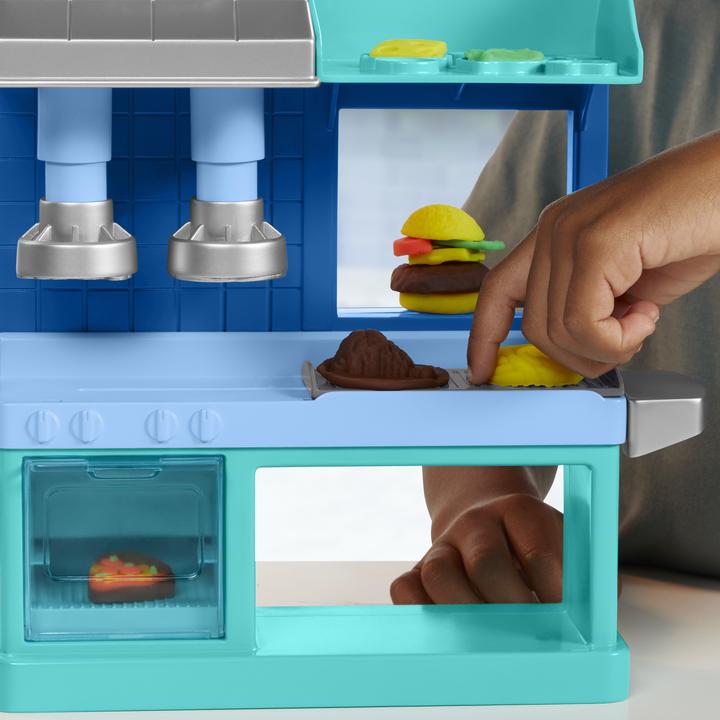 Productafbeelding Play-Doh Keukencreaties kleurrijke restaurantkeuken speelset