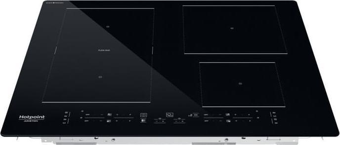 Actual product image Hotpoint HB 4860C CPNE Black Built-in 59 cm Induction hob 4 Cooker(s)