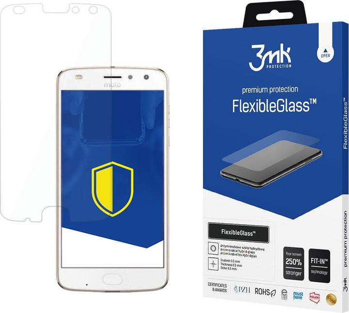 Actual product image 3MK FlexibleGlass Lenovo Moto Z2 Play Szkło Hybrydowe (1 Piece, Motorola Moto Z2 Play)