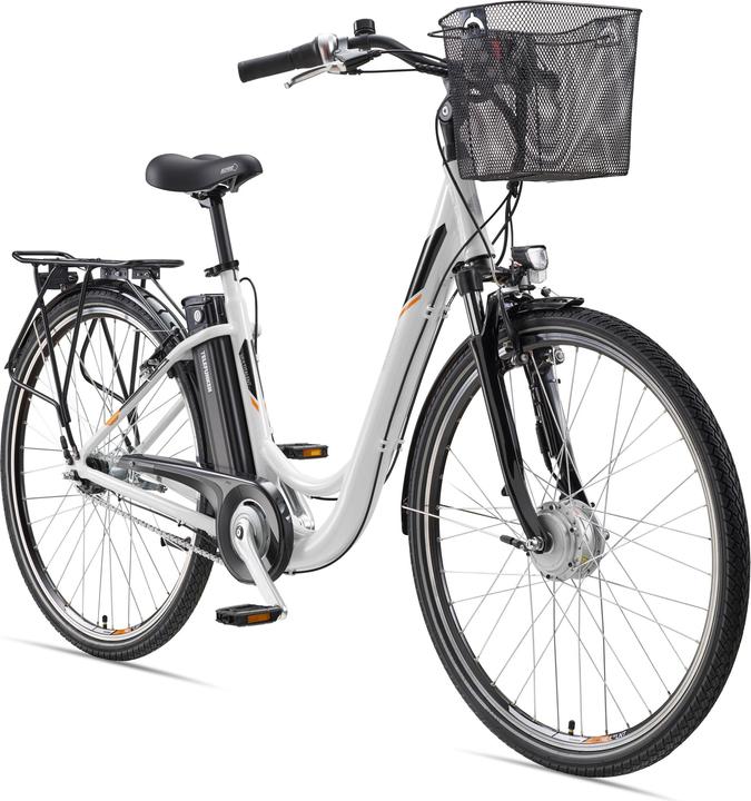 Actual product image Telefunken Multitalent RC840, City E-Bike, Motor power 250 W, Wheel size 28 ", Warranty 24 month(s), White (48 cm)