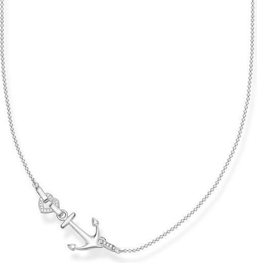 Immagine prodotto Thomas Sabo Collana ancora con cuore (Argento 925, 42,5 cm)